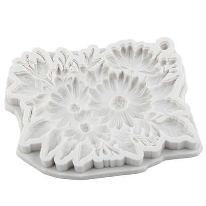 Sunflower Polymer Clay Molds Sunflower Daisy Flower Silicone Mold - color: Style N