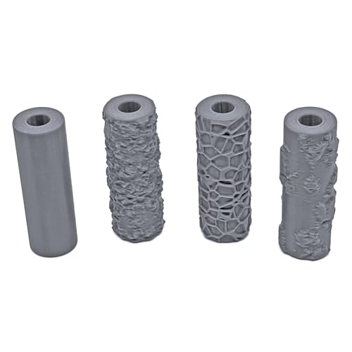 EnderToys Mini Texture Roller (Starter Set) - Textured Rolling Pin and Accessories for Modeling Putty and Clay
