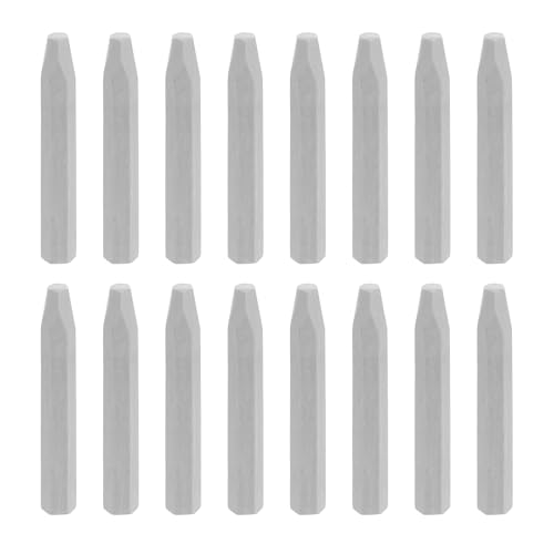 MECCANIXITY 16PCS Oil Pastels Set, Soft Oil Colored Drawing Pastels Chalk Vibrant Color for Artists Art Supplies for Beginners Teachers, Gray - color: Gray