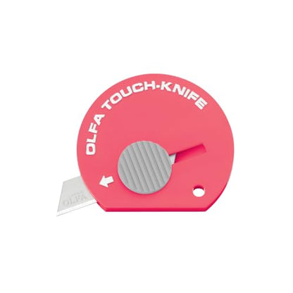 OLFA Rotary Cutter Craft Set (RTY-2C) - 45mm w/Art & Touch Knife, Pink | 45mm Quick Change Rotary Cutter, Art Knife, and Touch Knife combo pack - Quilting and craft cutting - Quilters and Crafters