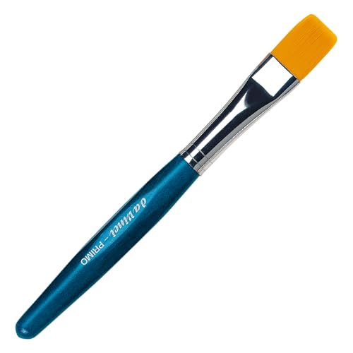 da Vinci Series 354B Primo Synthetic Flat Brush, Size 16. (354B-16) - color: Blue, style: Flat Synthetic