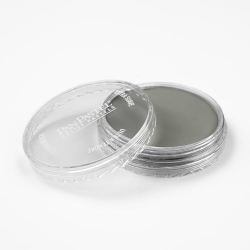 PanPastel Artist Pastels by GOLDEN, Neutral Gray, 2.44” / 62mm Pan Diameter, Professional Artist Pastels, Unique Pan Format (cake-like) - color: Neutral Grey, size: 1 Count (Pack of 1)