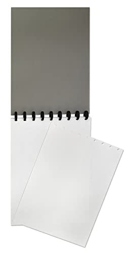 UCreate Disc Bound Sketch Book, Heavyweight, Silver, 9" x 12", 50 Sheets - style: Silver; 9" x 12"