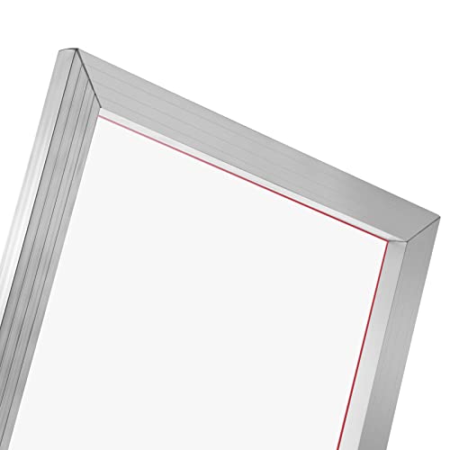 VEVOR Screen Printing Kit, 6 Pieces Aluminum Silk Screen Printing Frames, 18x20inch Silk Screen Printing Frame with 160 Count Mesh, High Tension Nylon Mesh and Sealing Tape for T-Shirts DIY Printing - size: 18x20inch-6