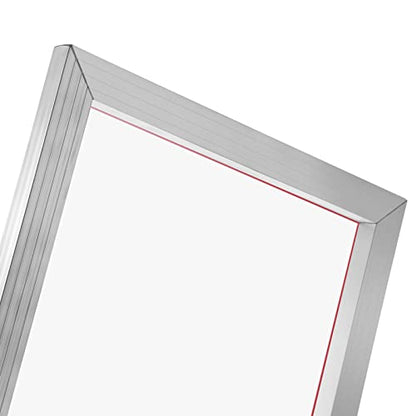 VEVOR Screen Printing Kit, 6 Pieces Aluminum Silk Screen Printing Frames, 18x20inch Silk Screen Printing Frame with 160 Count Mesh, High Tension Nylon Mesh and Sealing Tape for T-Shirts DIY Printing - size: 18x20inch-6