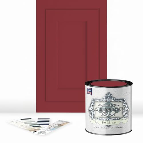 ALL-IN-ONE Paint by Heirloom Traditions, Be Mine, Quart - color: Be Mine, size: 32 Fl Oz (Pack of 1)