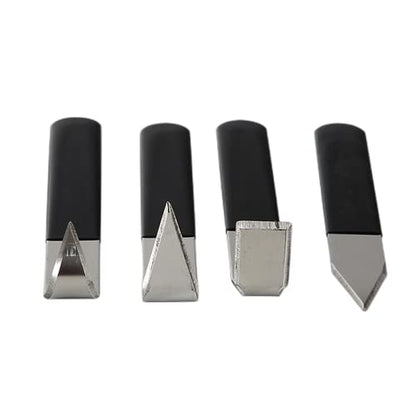 4 Pcs Metal Clay Carving Knife,Clay Art Craft Sculpture | ceramic tool set for clay pottery,sculpture,modeling