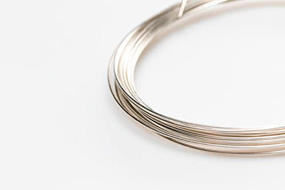 CRAFT WIRE 19 Gauge, 925 Sterling Silver Wire (Round) Dead Soft Made in USA - 5FT | Sterling Silver Wire for Jewelry Making, Wire Wrapping, Solid 925 Sterling Silver, High Quality Made in USA - size: 19 Gauge, style: 5 Feet