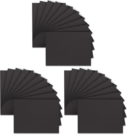 MEARCOOH Black Foam Sheets Crafts 9x12 Inch 2mm Eva Craft Foam Paper for Crafts Project Preschoolers Classroom Scrapbooking DIY Cosplay(10 Sheets) (Pack of 3) - color: Black, size: 10PCS Non-adhesive (Pack of 3)
