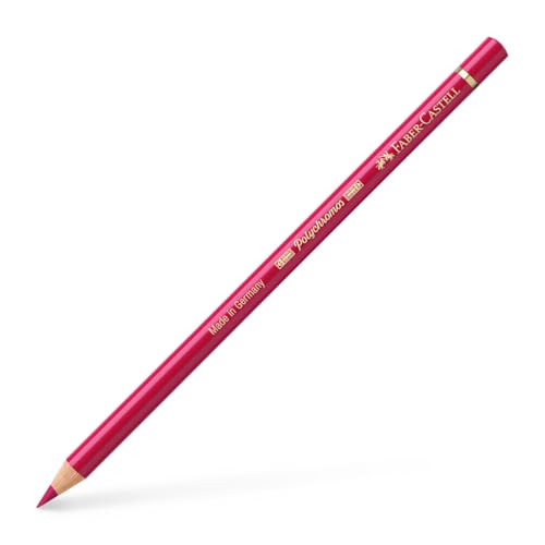 Faber-Castell Art & Graphic Polychromos Colour Pencil, (226), Alazarin Crimson, for Art, Craft, Drawing, Sketching, Home, School, University, Colouring - color: Alizarin Crimson