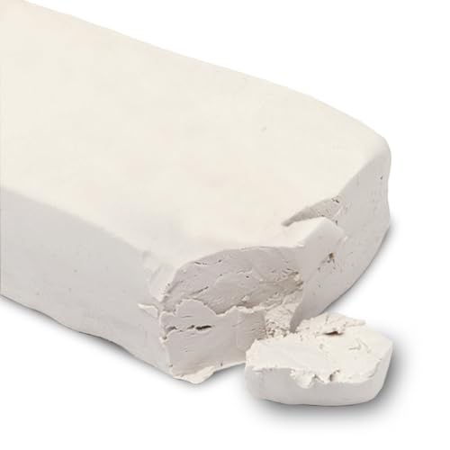ReArt Air-Dry Clay Modelling, 2.2 pounds Ideal for Beginners and Advanced Sculptors All-Purpose Modeling Clay (White) - color: White
