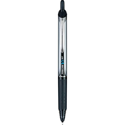 PILOT Precise V7 RT Liquid Ink Rollerball Pens, Black Ink Pens, 6-Pack - color: Black, size: 6 Count (Pack of 1)