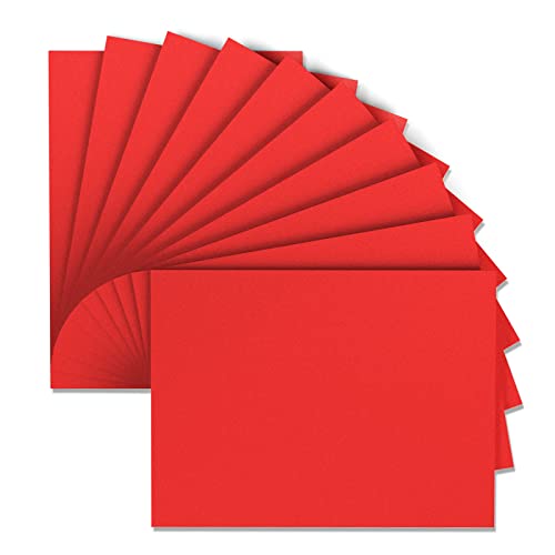 MEARCOOH Red Foam Sheets Crafts 9x12 Inch 2mm Eva Color Craft Foam Paper for Crafts Project Preschoolers Classroom Scrapbooking DIY Cosplay(10 Sheets) - color: Red, size: 10PCS Non-adhesive