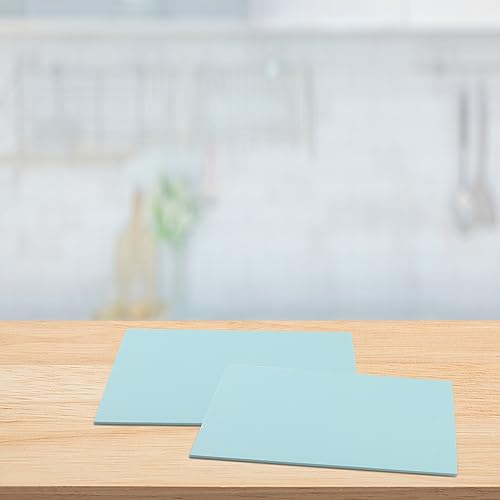 5 PCS 8.5"x11" Rubber Carving Blocks, A4 Large Linoleum Blocks for Printmaking, Engraving Crafts - color: Blue