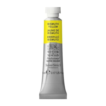 Winsor & Newton Professional Watercolor, 5ml Tube, Bismuth Yellow - color: Bismuth Yellow, style: 0.17-oz Tube