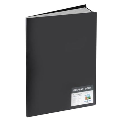 Large 13"x19" Art Portfolio Heavy Duty Binder with Plastic Sleeves, Portfolio Folder with 30 Clear Sheet Protectors, Display 60 Pages, Poster Binder， (medium（13x19in）) - size: medium（13x19in）