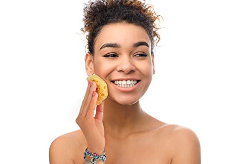 Natural Sea Silk Sponges 12pk, Cosmetic Grade Makeup & Blending Facial Care