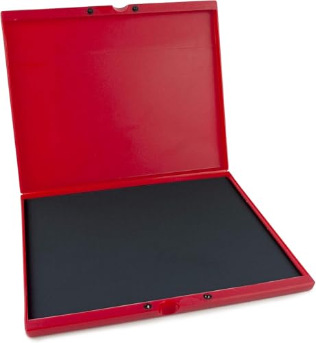 MaxMark Industrial Stamp Pad - Extra Large 9.25" x 12.25" Stamp Pad - Black Ink - color: Black, size: 9.25" x 12.25"
