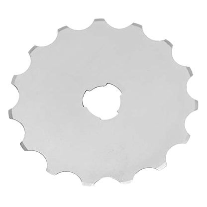 RotaryCutter Blade, 5pcs 45mm Crochet EdgeRotary Cutter Blade With High Wear For Cutting Crafts And Artwork Of Fabric Paper Ect