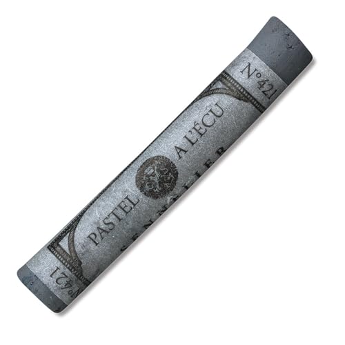SENNELIER Extra-Soft French Pastel for Professional Artists, Blue Gray 421 - color: Blue Gray 421
