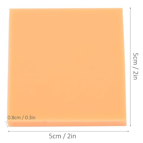 Rubber Stamp Carving Blocks, PVC, Assorted Colors, 10 Pcs