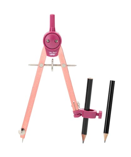 Mr. Pen- Metal Geometry Compass, Center-Wheel Design - color: Rose Gold