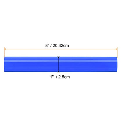 HARFINGTON Acrylic Clay Roller 8 Inch x 1 Inch Solid Non-Stick Plastic Round Tube Roller Polymer Clay Rod Fondant Rolling Pin for Shaping, Sculpting, Modeling DIY Crafts, Blue - color: Blue, size: 8 Inch x 1 Inch
