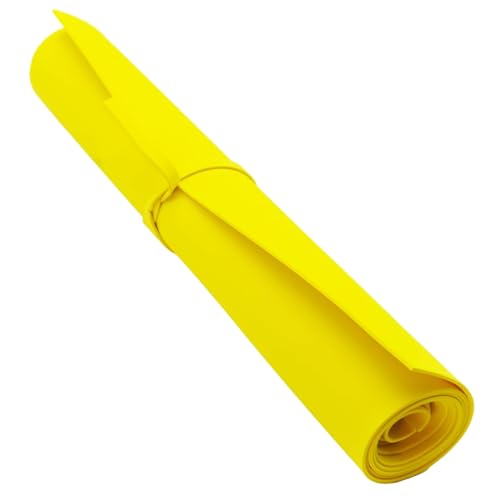 EVA Foam Roll | High Density 85kg/m3 | 2mm Thick | 48"x14" | Ideal for Cosplay, Crafts, DIY Projects (Yellow 2pcs) - color: Yellow 2pcs