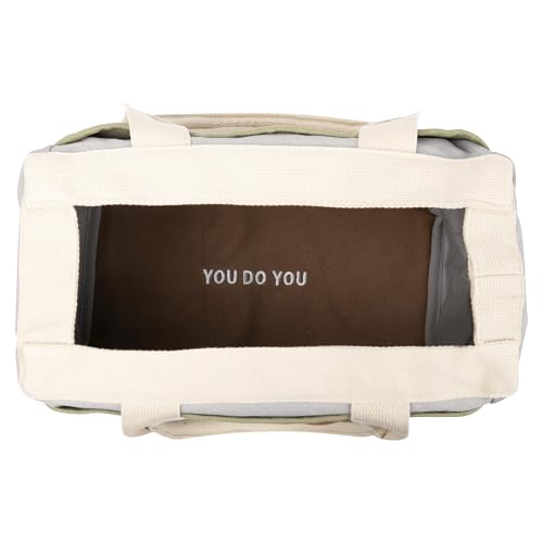 Soolla Studio Bag: Art Supply Storage Organizer & Pottery Tool Bag, Washable Tote, Yarn Bag, Crochet, 30 Pockets, 15+ Colors - color: Good Earth