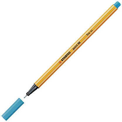 STABILO Point 88 Fineliner, Light Blue, 0.4 mm - color: Light Blue, size: 1 Count
