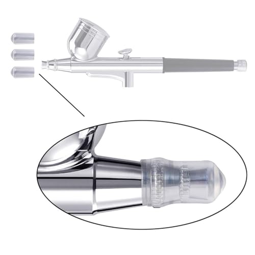 HUBEST 3-Size Airbrush Needle Nozzle Kit, 0.2/0.3/0.5mm for Iwata Master - size: KIT 2