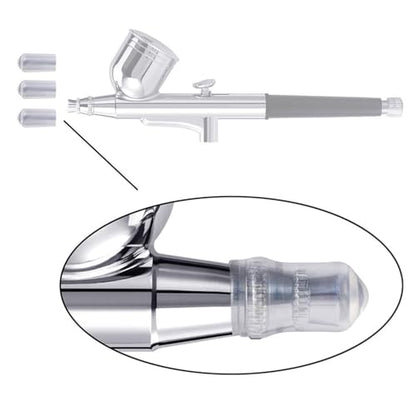 HUBEST 3-Size Airbrush Needle Nozzle Kit, 0.2/0.3/0.5mm for Iwata Master - size: KIT 2