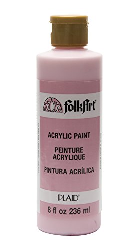 FolkArt 821 Acrylic Paint in Assorted Colors (8 oz), , Baby Pink - color: Baby Pink, size: 8 Fl Oz (Pack of 1)