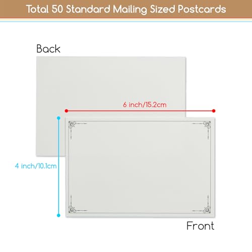 MEEDEN Blank Watercolor Paper Postcards: 4"X6" Travel Watercolor Post Cards - color: 5 Pack