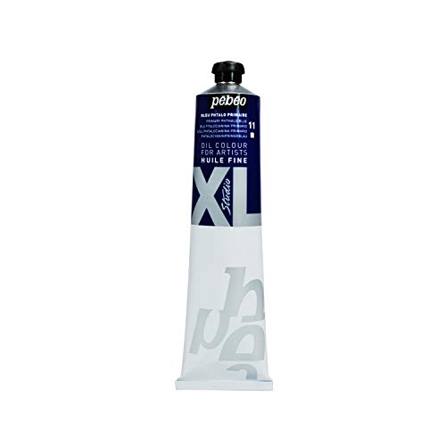 PEBEO Huile 200ml XL Oil, 200 ml, Blue Phtalo (200011) - color: Blue Phtalo