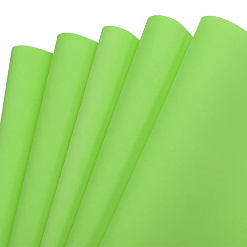 MECCANIXITY EVA Foam Sheets Green 19.7 Inch x 17.7 Inch 0.8mm Thick Crafts Foam Sheets for Costumes, Arts and Crafts Projects Pack of 5 - color: Green, size: 19.7 x 17.7 x 0.03 in
