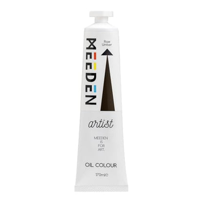 MEEDEN Artist Grade Oil Paint: Raw Umber - 170ml/5.7oz Tube | Professional Art Paints and Supplies for Canvas Painting - color: Raw Umber, size: 5.7 Fl Oz (Pack of 1)