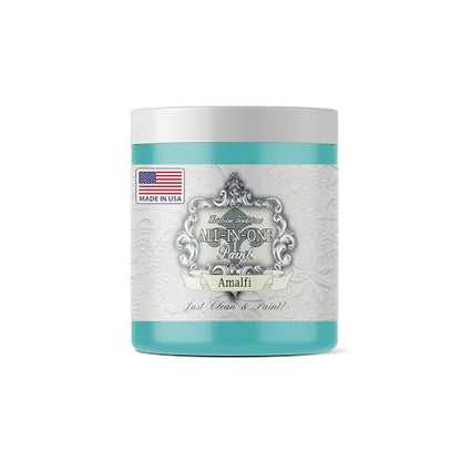 ALL-IN-ONE Paint by Heirloom Traditions, Amalfi, 8oz Sample - color: Amalfi, size: 8 Fl Oz (Pack of 1)