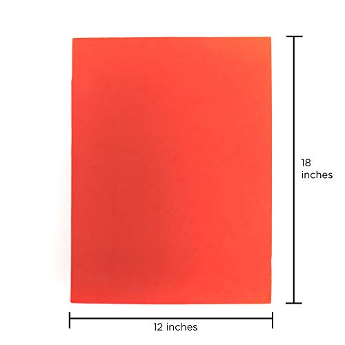 Horizon Group USA Rainbow Foam Sheets, 12" X 18", Pack of 12, Multi-Color - style: Rainbow Foam Sheets