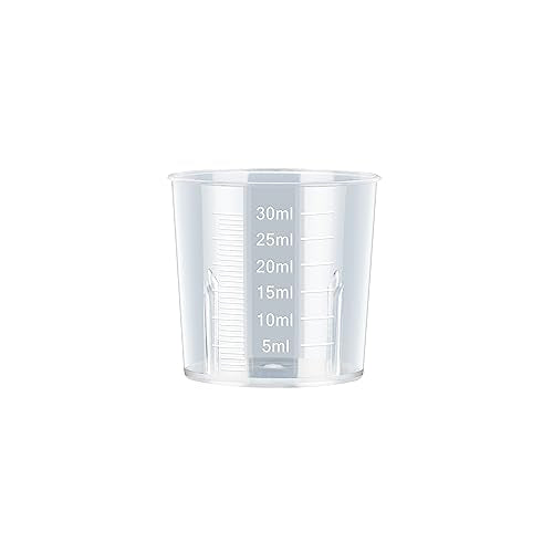 90 PCS Resin Epoxy Mixing Cups Kit,30 PCS 30ML Plastic Measuring Cups,20 PCS 30ML Paint Epoxy Resin Mixing Cups,with 40 PCS Craft Sticks for UV Resin, Epoxy Resin, Paint Mixing, Jewelry Making - size: 30ML Mixing Cups