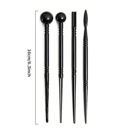 41PCS Polymer Clay Tools Kit, Clay Sculpting Art Tool Set with Wooden Carving Tools, Ball Stylus, Silicone Scrapers, Art Brushes for Pottery, Modeling, Nail Art, DIY Crafts for Beginners-Pink - color: 41Pcs-Pink