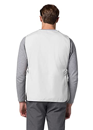 Adar Universal Cobbler Apron 6 Pack - Unisex Cobbler Apron - color: White, size: Standard