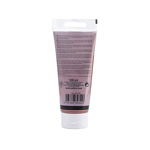 Pebeo - Acrylic Fine Studio Acrylics - Copper - Copper 100ml/3.38oz - color: Iridescent Copper, size: 3.38 Ounce (Pack of 1), style: Acrylics Color