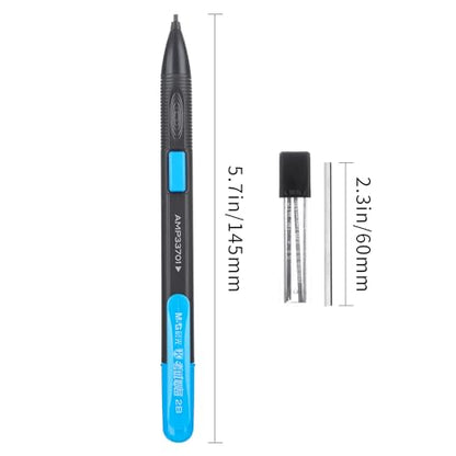 M&G 6 Pack Mechanical Pencils with Erasers 1.8mm, 3 Tubes of Lead Refills, Bulk Mechanical Pencils for School Supplies, Teacher Supplies, Drawing Pencils, Sketching Pencils