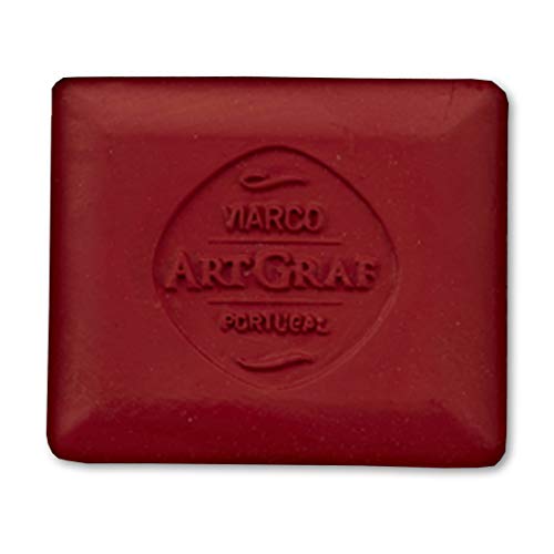Art Graf Water-Soluble Tailors Chalk Square Disc, Red - color: Red
