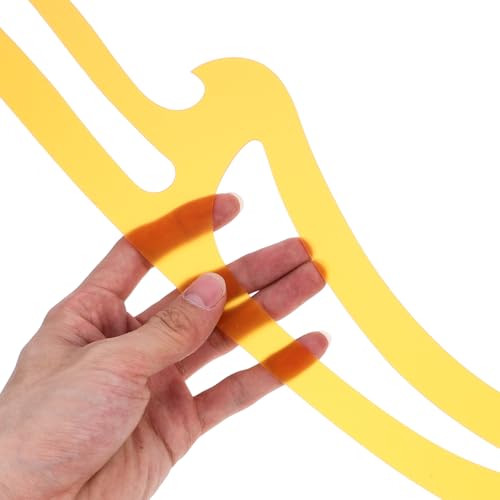 Clothing Proofing Ruler Flexible Curve Ruler for Sewing Armhole Drafting Drawing Template Tool for Garment Design Tailoring Fabric Cutting 16.33 in