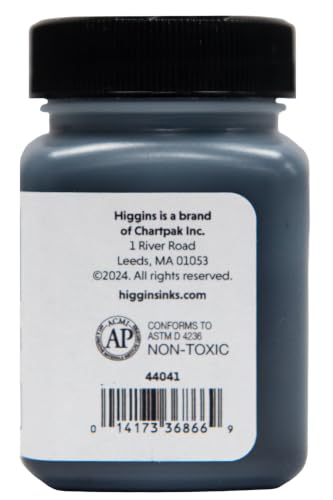 Higgins Black Eternal Ink, 2.5 Oz Bottle (44041)