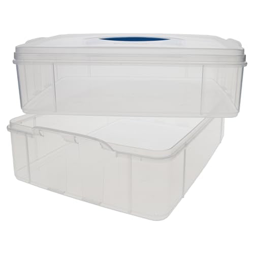 Snapware Snap 'N Stack Portable Storage Bin for Tools and Craft Storage - size: 14.1 x 10.5-Inch