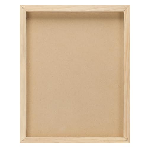 Da Vinci Pro Medium Textured Gesso Panel - 4x6-12 Pack - 2" Depth Wood Panels for Painting - Accepts Mediums Like Canvas - for Oils, Acrylics, Mixed Media, Pastels & Drawing Sticks - size: 4x6", style: 7/8" Depth