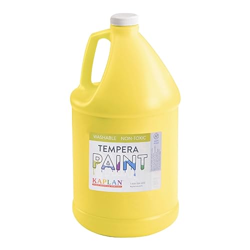 Kaplan Early Learning Company Kaplan Kolors Washable Tempera Paint Gallons - Set of 6